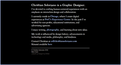 Desktop Screenshot of christiansolorzano.com
